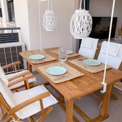 Beliani Tuintafel Uitschuifbaar Acaciahout 160 / 220 X 90 Cm JAVA -Exporteren Stoelen Winkel undef src sa picid 822742 type whitesh image scaled