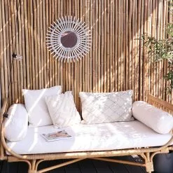 Beliani Tuinbank Rotan Natuurlijk/beige BALLAO -Exporteren Stoelen Winkel undef src sa picid 822807 type whitesh image 2 scaled