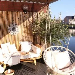 Beliani Tuinbank Rotan Natuurlijk/beige BALLAO -Exporteren Stoelen Winkel undef src sa picid 822809 type whitesh image 2 scaled