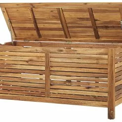 Beliani Kussenbox Acaciahout Lichtbruin 130 X 48 Cm RIVIERA -Exporteren Stoelen Winkel undef src sa picid 822999 type whitesh image scaled