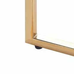 Beliani Consoletafel Marmerlook Wit/goud ROYSE -Exporteren Stoelen Winkel undef src sa picid 823974 type whitesh image scaled