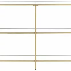 Beliani Consoletafel Goud ORETTA -Exporteren Stoelen Winkel undef src sa picid 824263 type whitesh image scaled