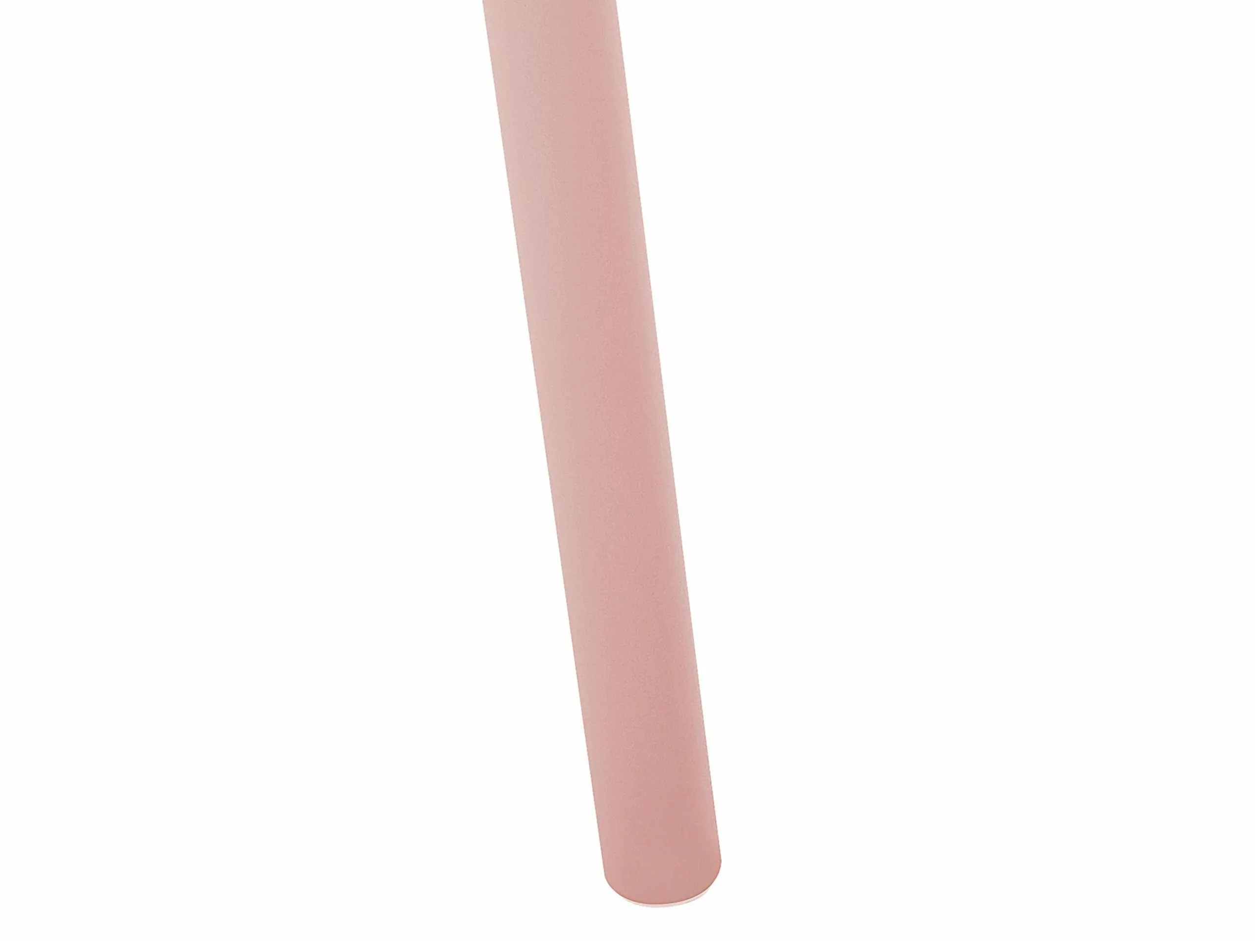 Beliani Eetkamerstoel Set Van 4 Kunststof Roze OSTIA - Afbeelding 8