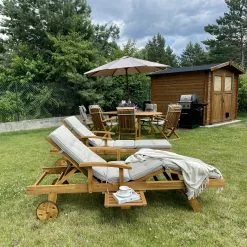 Beliani Ligstoel Acaciahout Taupe JAVA 17 Beliani Ligstoel Acaciahout Taupe JAVA -Exporteren Stoelen Winkel undef src sa picid 825705 type whitesh image 1 scaled