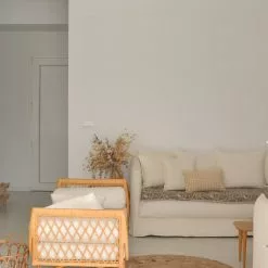 Beliani Tuinbank Rotan Natuurlijk/beige BALLAO -Exporteren Stoelen Winkel undef src sa picid 825715 type whitesh image 1 scaled