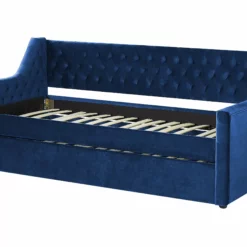 Beliani Slaapbank Fluweel Blauw MONTARGIS -Exporteren Stoelen Winkel undef src sa picid 827007 type whitesh image scaled