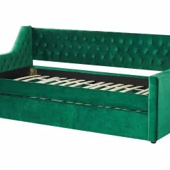 Beliani Slaapbank Fluweel Groen 90 X 200 Cm MONTARGIS -Exporteren Stoelen Winkel undef src sa picid 827012 type whitesh image scaled