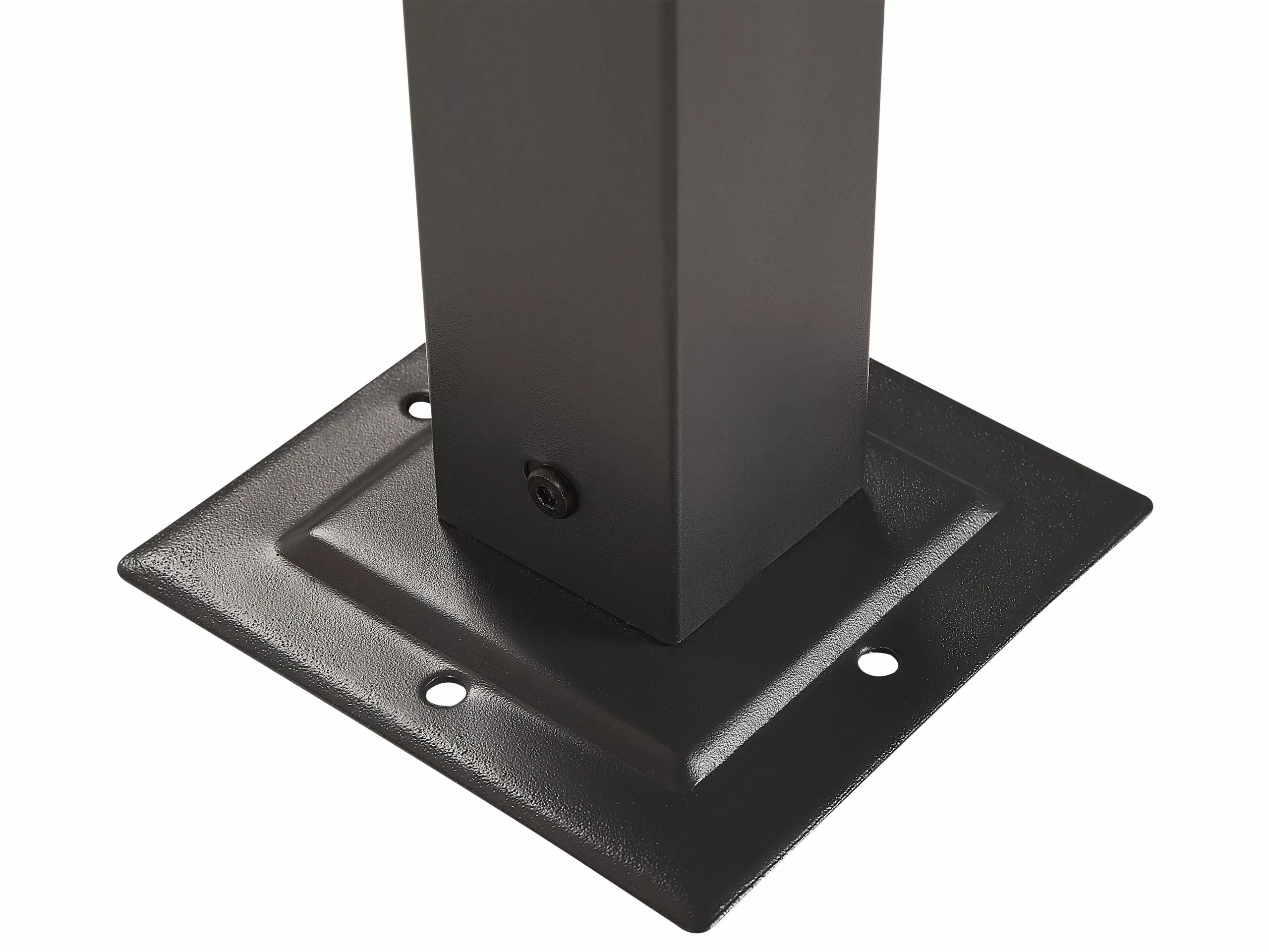 Beliani Pergola Met LED-verlichting Staal Donkergrijs 310 X 310 Cm PARGA - Afbeelding 9