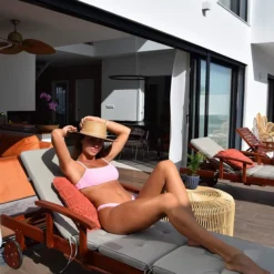 Beliani Ligstoel Acaciahout Taupe TOSCANA -Exporteren Stoelen Winkel undef src sa picid 828198 type whitesh image scaled