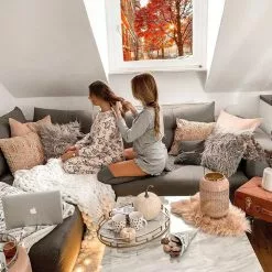 Beliani Bijzettafel Marmerlook Beige/zwart MALIBU -Exporteren Stoelen Winkel undef src sa picid 828214 type whitesh image scaled