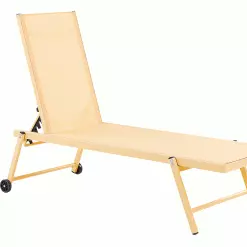 Beliani Ligstoel Aluminium Geel PORTOFINO 14 Beliani Ligstoel Aluminium Geel PORTOFINO -Exporteren Stoelen Winkel undef src sa picid 828459 type whitesh image