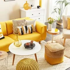 Beliani Bijzettafel Bruin OREGON -Exporteren Stoelen Winkel undef src sa picid 828990 type whitesh image scaled