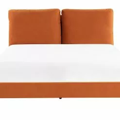 Beliani Bed Fluweel Oranje In Diverse Formaten MELLE -Exporteren Stoelen Winkel undef src sa picid 829887 type whitesh image scaled