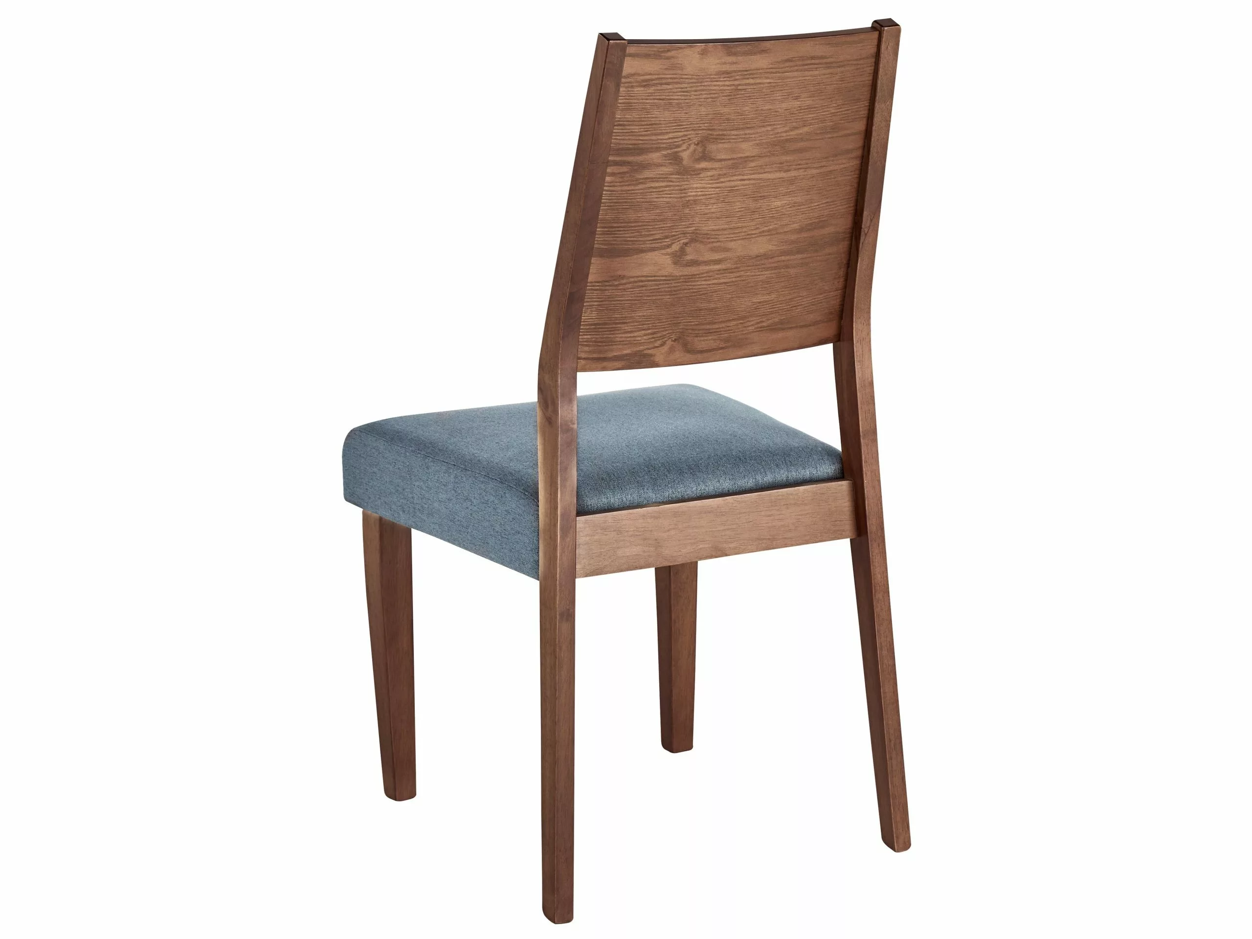 Beliani Eetkamerstoel Set Van 2 Donkerhout ELMIRA - Afbeelding 5