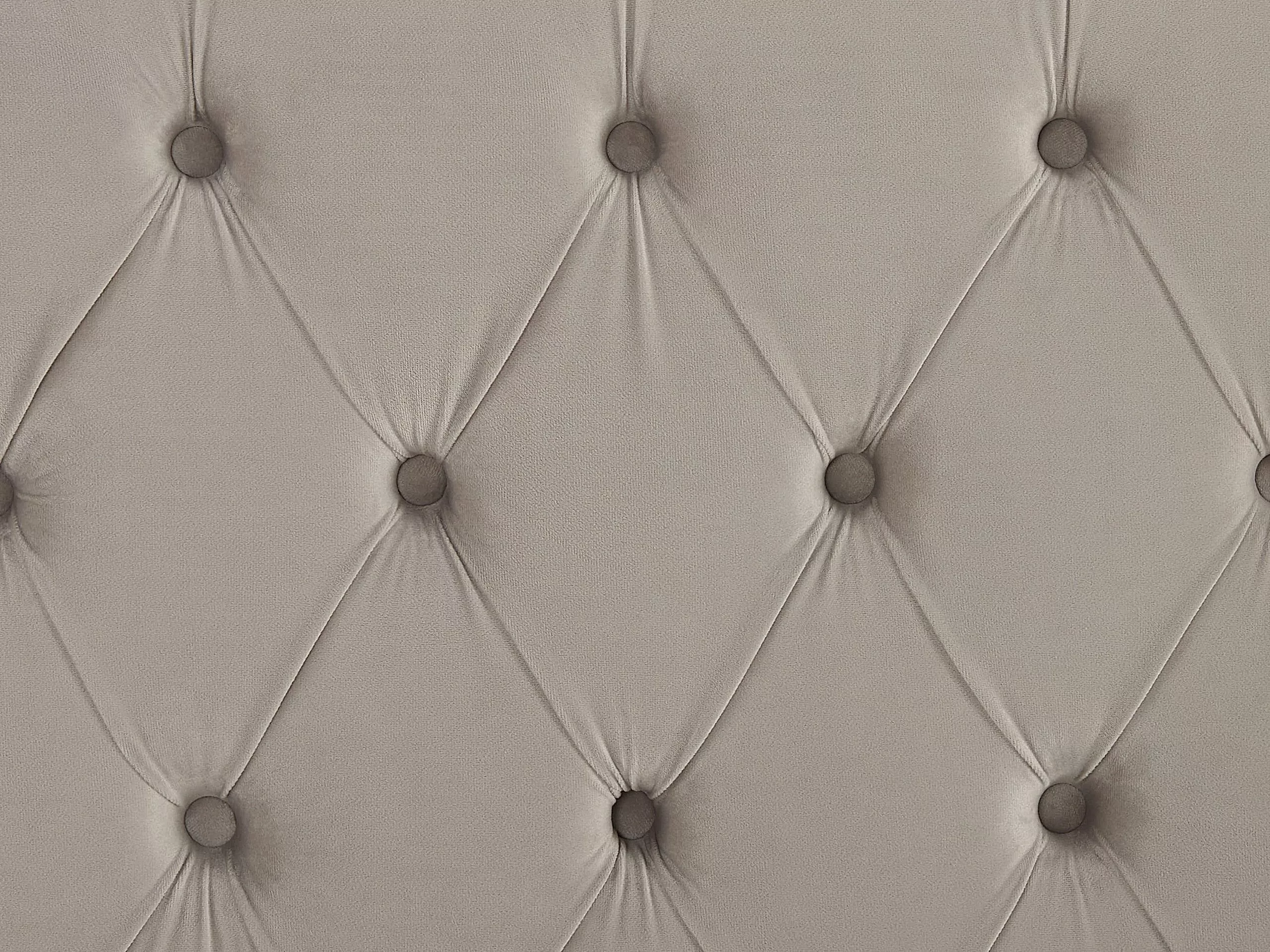 Beliani Bed Fluweel Lichtgrijs In Diverse Formaten LUBBON 11 Beliani Bed Fluweel Lichtgrijs In Diverse Formaten LUBBON - Afbeelding 9