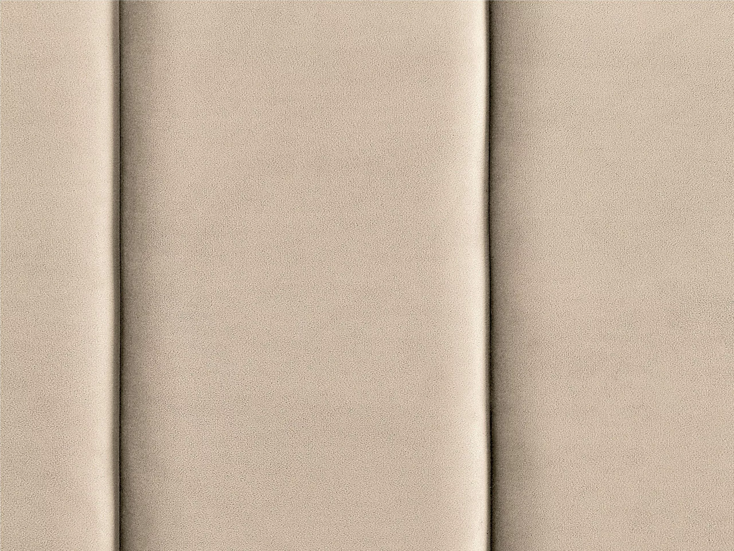 Beliani Bed Fluweel Beige In Diverse Formaten VILETTE - Afbeelding 9