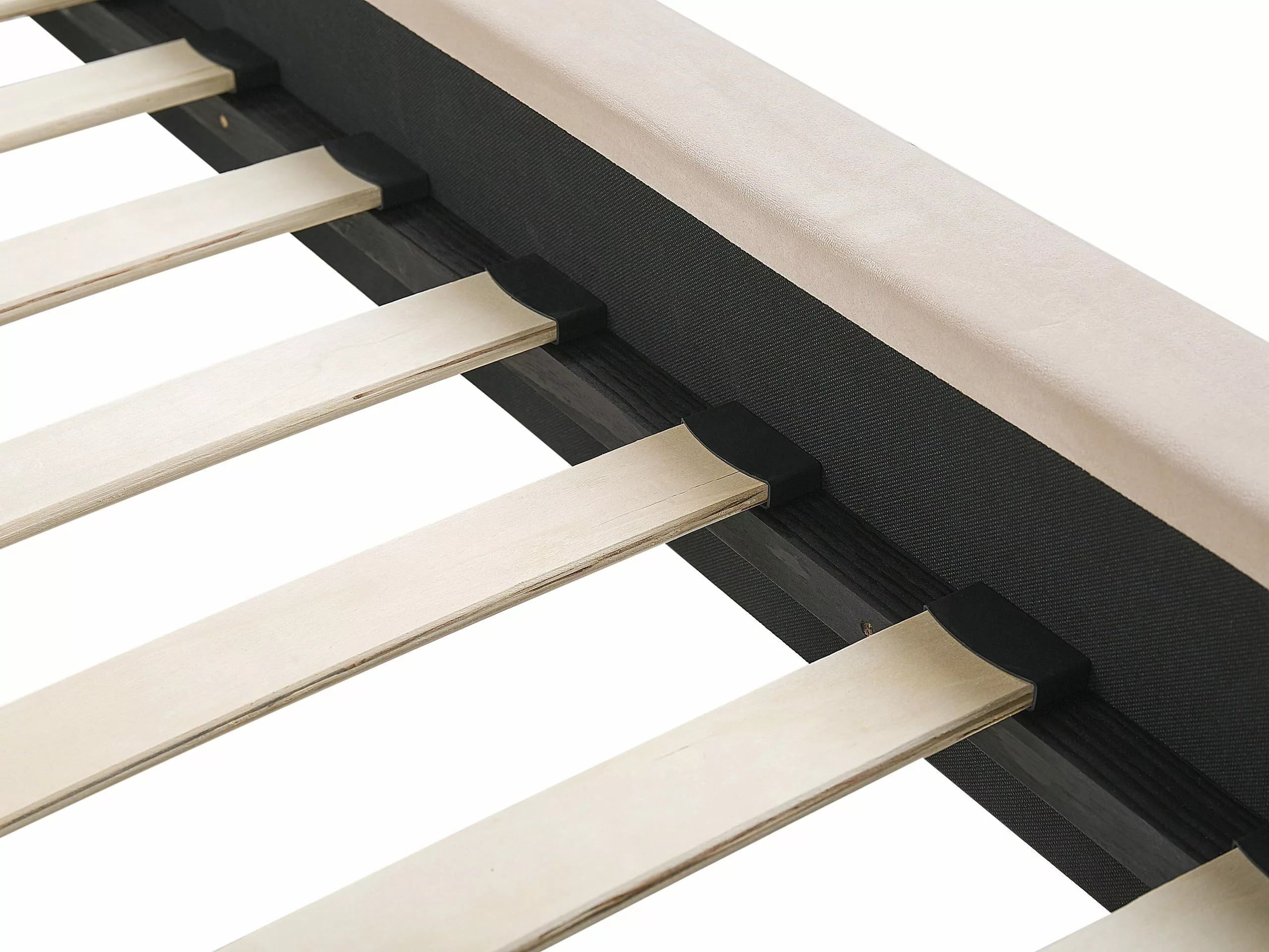 Beliani Bed Fluweel Beige In Diverse Formaten MARVILLE 8 Beliani Bed Fluweel Beige In Diverse Formaten MARVILLE - Afbeelding 6