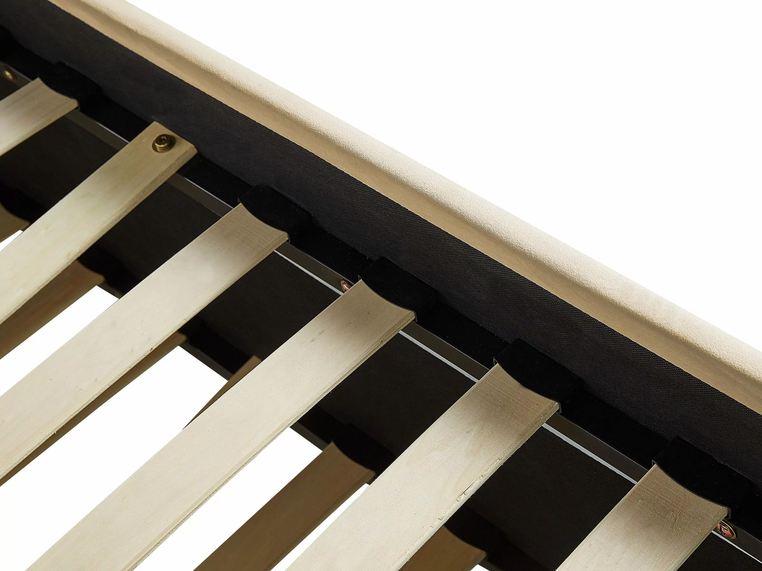 Beliani Slaapbank Fluweel 90 X 200 Cm Beige TORYES - Afbeelding 9