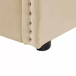 Beliani Slaapbank Fluweel 90 X 200 Cm Beige TORYES -Exporteren Stoelen Winkel undef src sa picid 837082 type whitesh image scaled