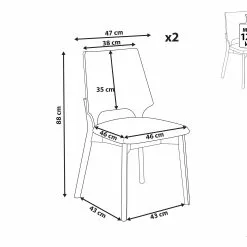 Beliani Eetkamerstoel Set Van 2 Lichthout Grijs ABEE -Exporteren Stoelen Winkel undef src sa picid 837175 type whitesh image scaled
