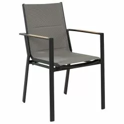 Beliani Tuinstoel Set Van 4 Aluminium Zwart BUSSETO -Exporteren Stoelen Winkel undef src sa picid 841741 type whitesh image scaled