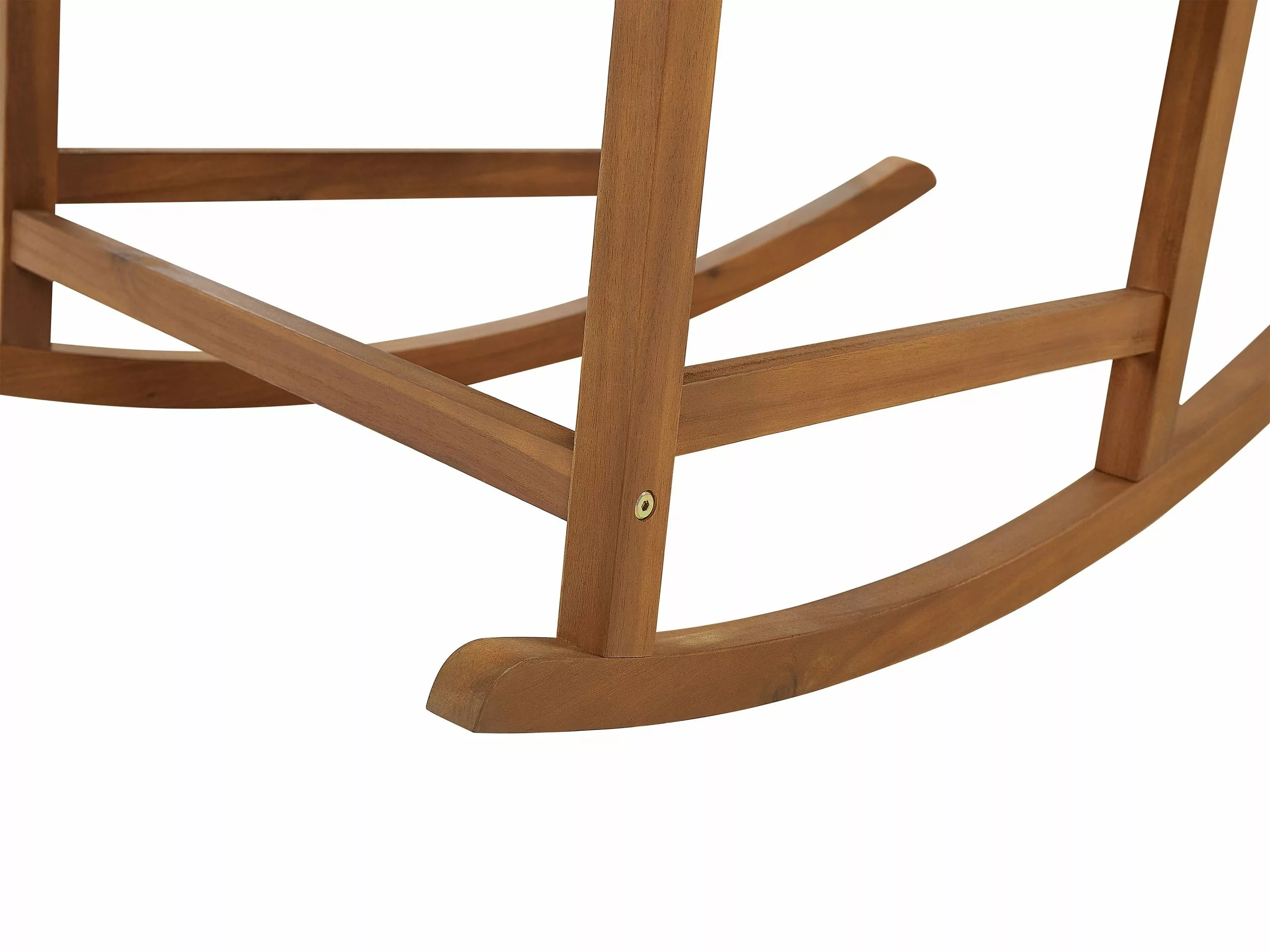 Beliani Tuinstoel Acaciahout Lichtbruin BOJANO - Afbeelding 7