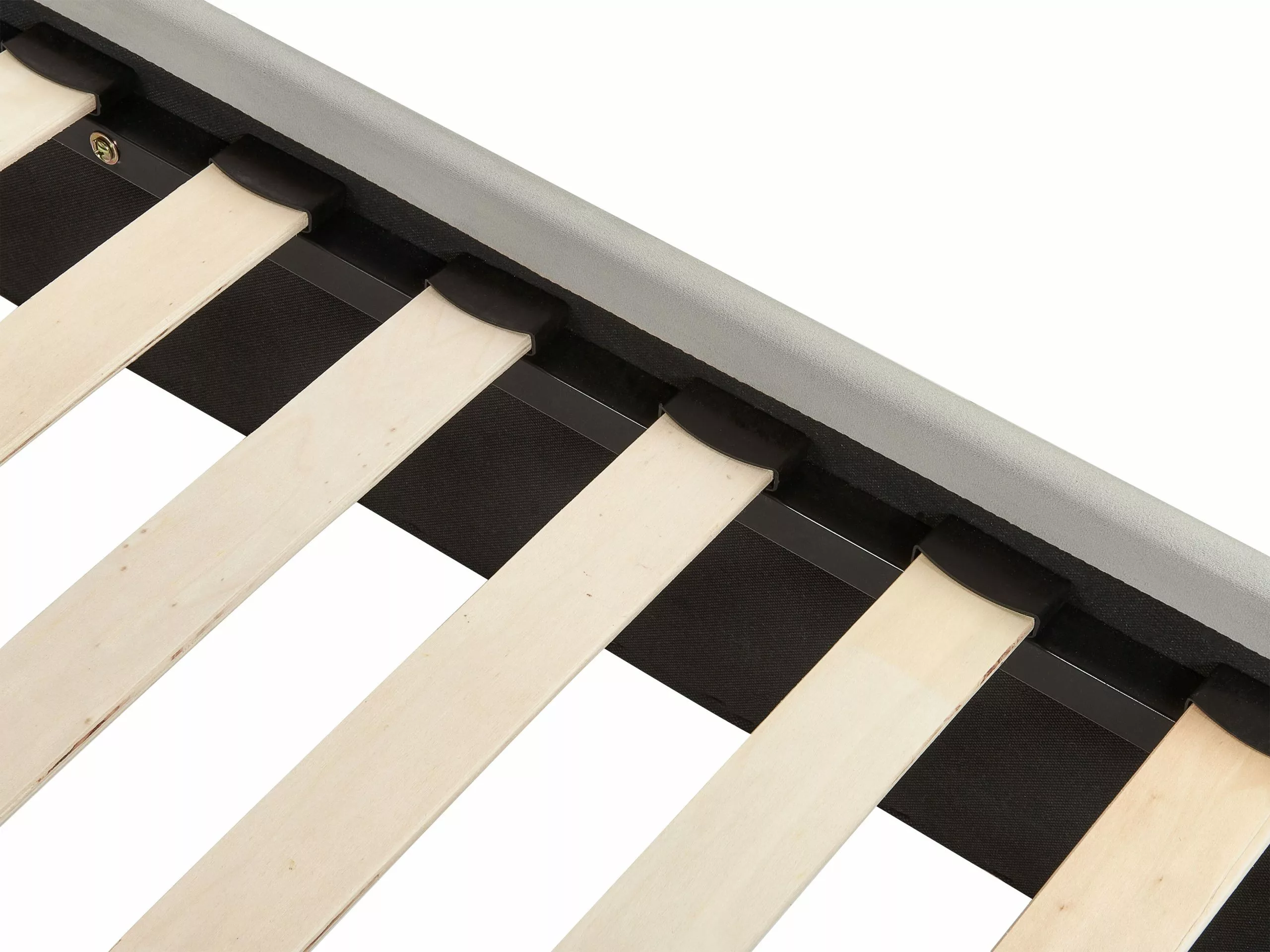 Beliani Bed Fluweel Lichtgrijs In Diverse Formaten CHALEIX - Afbeelding 7