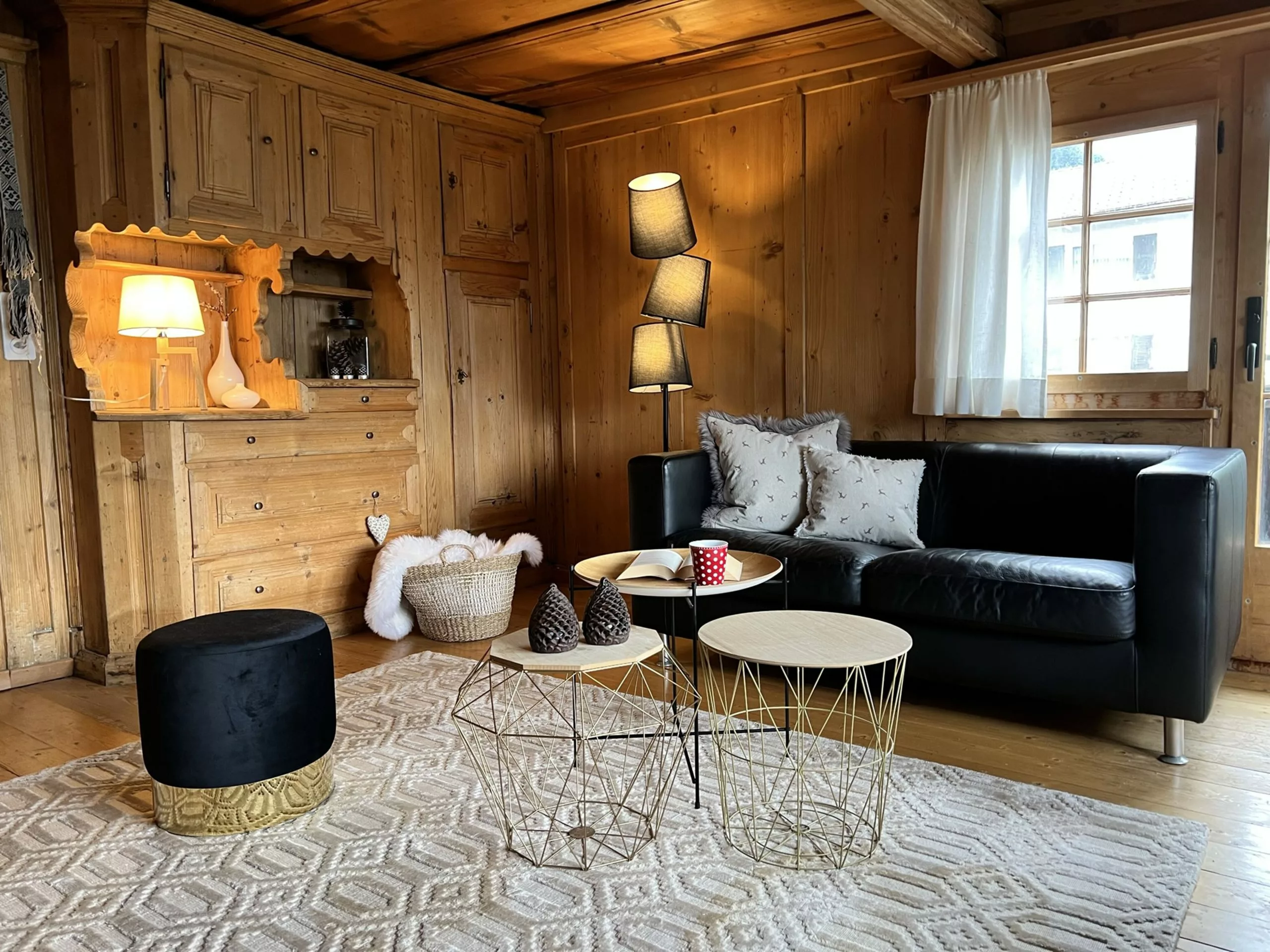 Beliani Bijzettafel Goud LANARK - Afbeelding 4