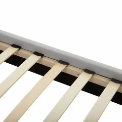 Beliani Waterbed Stof Lichtgrijs In Diverse Formaten LA ROCHELLE -Exporteren Stoelen Winkel undef src sa picid 844857 type whitesh image scaled