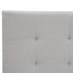 Beliani Waterbed Stof Lichtgrijs In Diverse Formaten LA ROCHELLE -Exporteren Stoelen Winkel undef src sa picid 844858 type whitesh image scaled