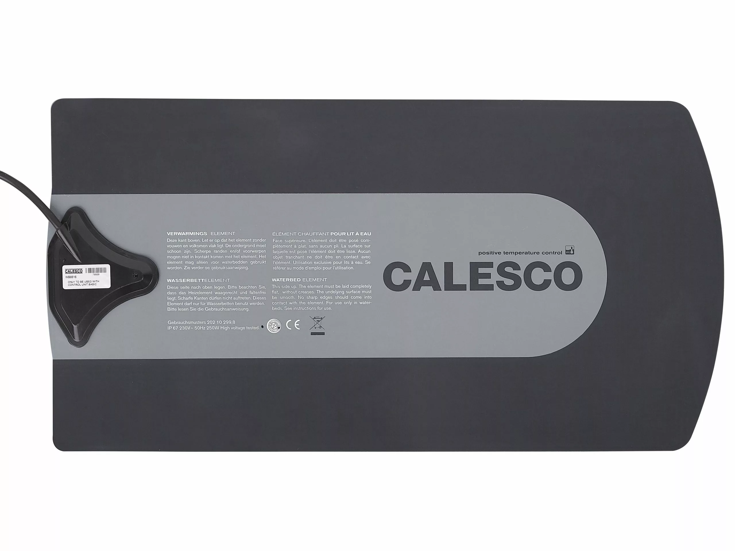 Beliani Waterbed Fluweel Groen AVALLON Verschillende Maten - Afbeelding 10