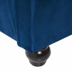 Beliani Waterbed Fluweel Blauw AVALLON Verschillende Maten -Exporteren Stoelen Winkel undef src sa picid 846978 type whitesh image scaled