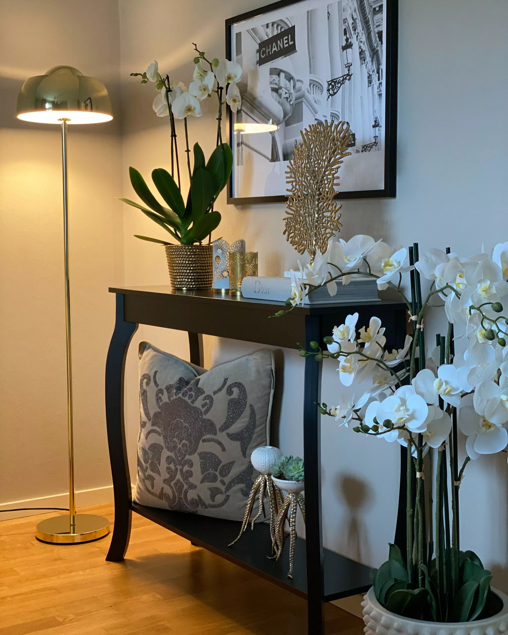 Beliani Sidetable Zwart HARTFORD - Afbeelding 3