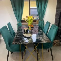 Beliani Eetkamerstoel Set Van 2 Fluweel Groen CLAYTON 14 Beliani Eetkamerstoel Set Van 2 Fluweel Groen CLAYTON -Exporteren Stoelen Winkel undef src sa picid 848008 type whitesh image scaled