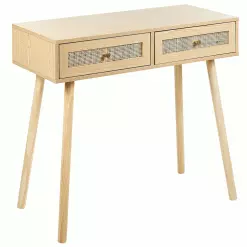Beliani Sidetable Met 2 Lades Licht Hout ODELL -Exporteren Stoelen Winkel undef src sa picid 848813 type whitesh image