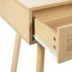 Beliani Sidetable Met 2 Lades Licht Hout ODELL -Exporteren Stoelen Winkel undef src sa picid 848818 type whitesh image