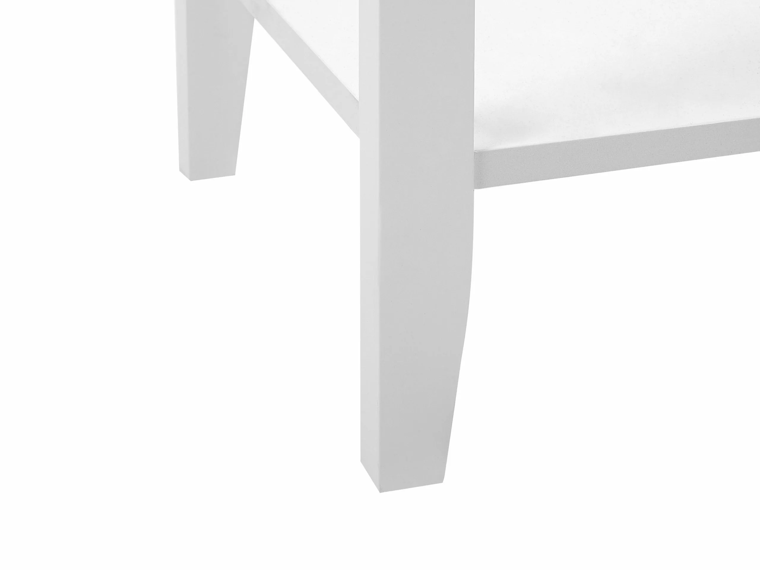 Beliani Sidetable Met 3 Laden Wit GALVA - Afbeelding 9