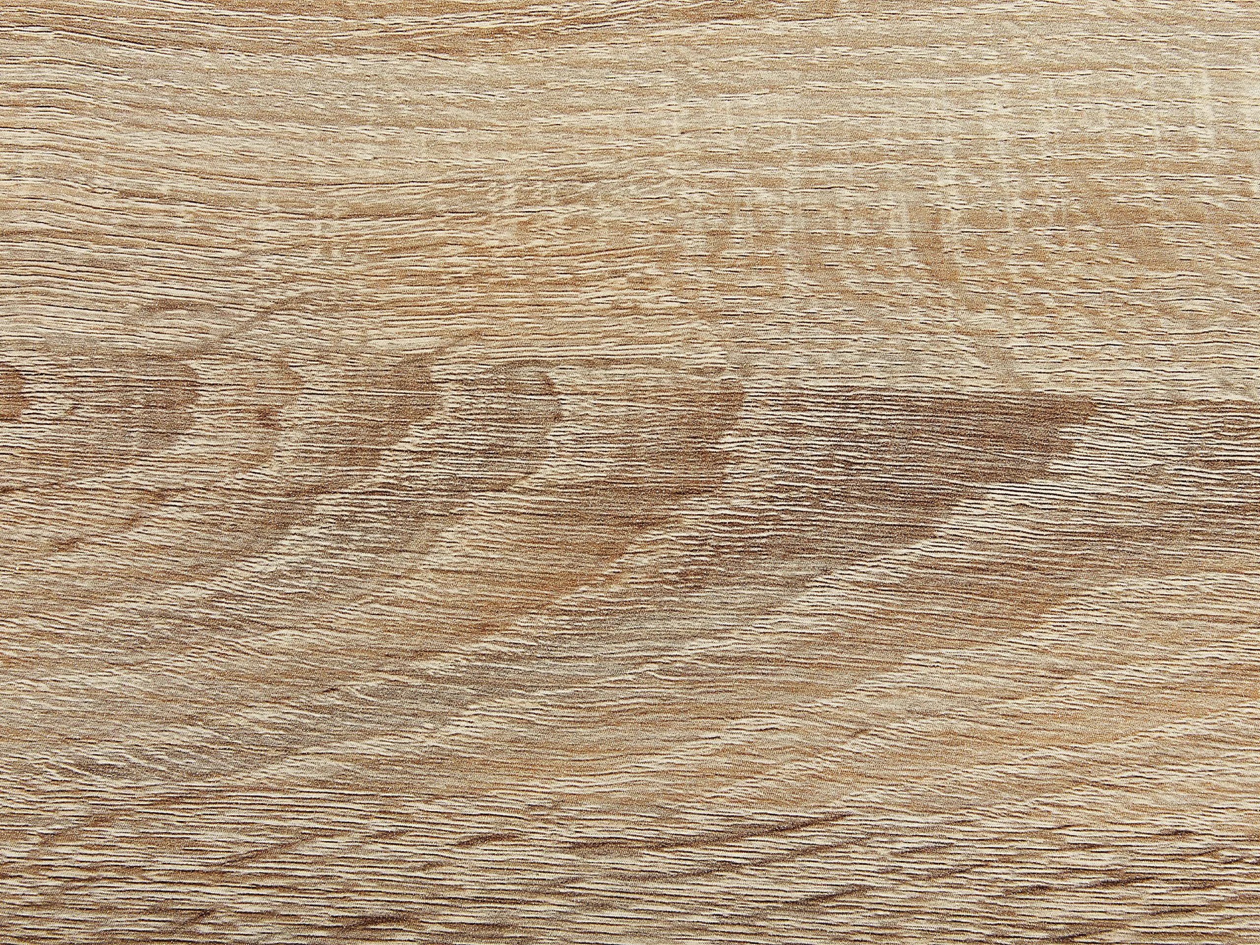 Beliani Eettafel Hout Zwart 120 X 80 Cm NEWFIELD - Afbeelding 6