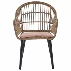 Beliani Tuinset Rotan Roze ALIANO II -Exporteren Stoelen Winkel undef src sa picid 851398 type whitesh image scaled