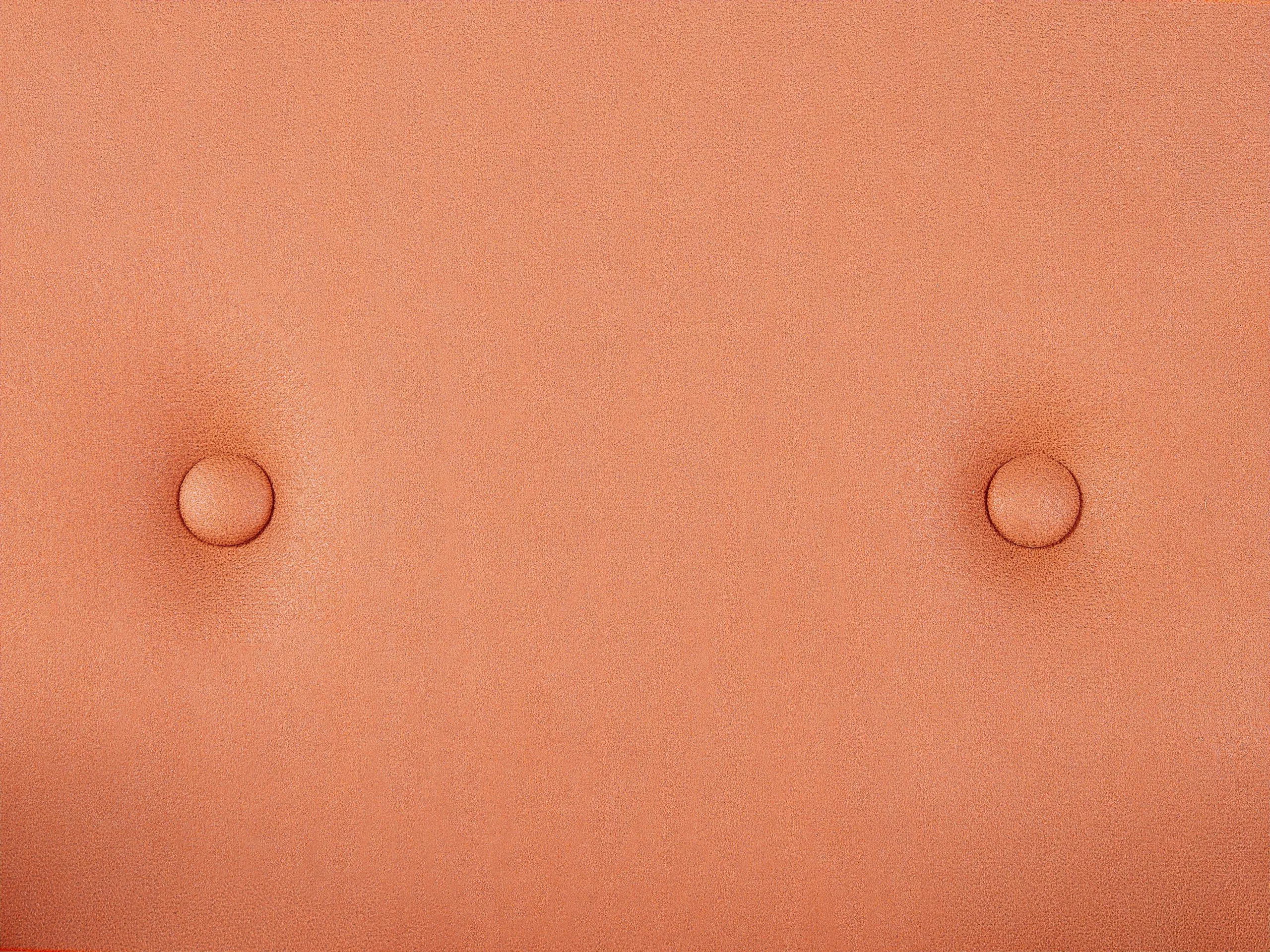 Beliani Bureaustoel Kunstleer Oranje PAWNEE - Afbeelding 10