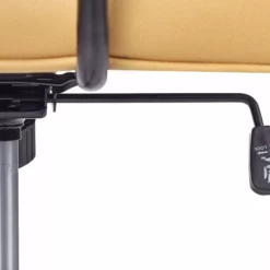 Beliani Bureaustoel Kunstleer Geel PAWNEE -Exporteren Stoelen Winkel undef src sa picid 851783 type whitesh image scaled