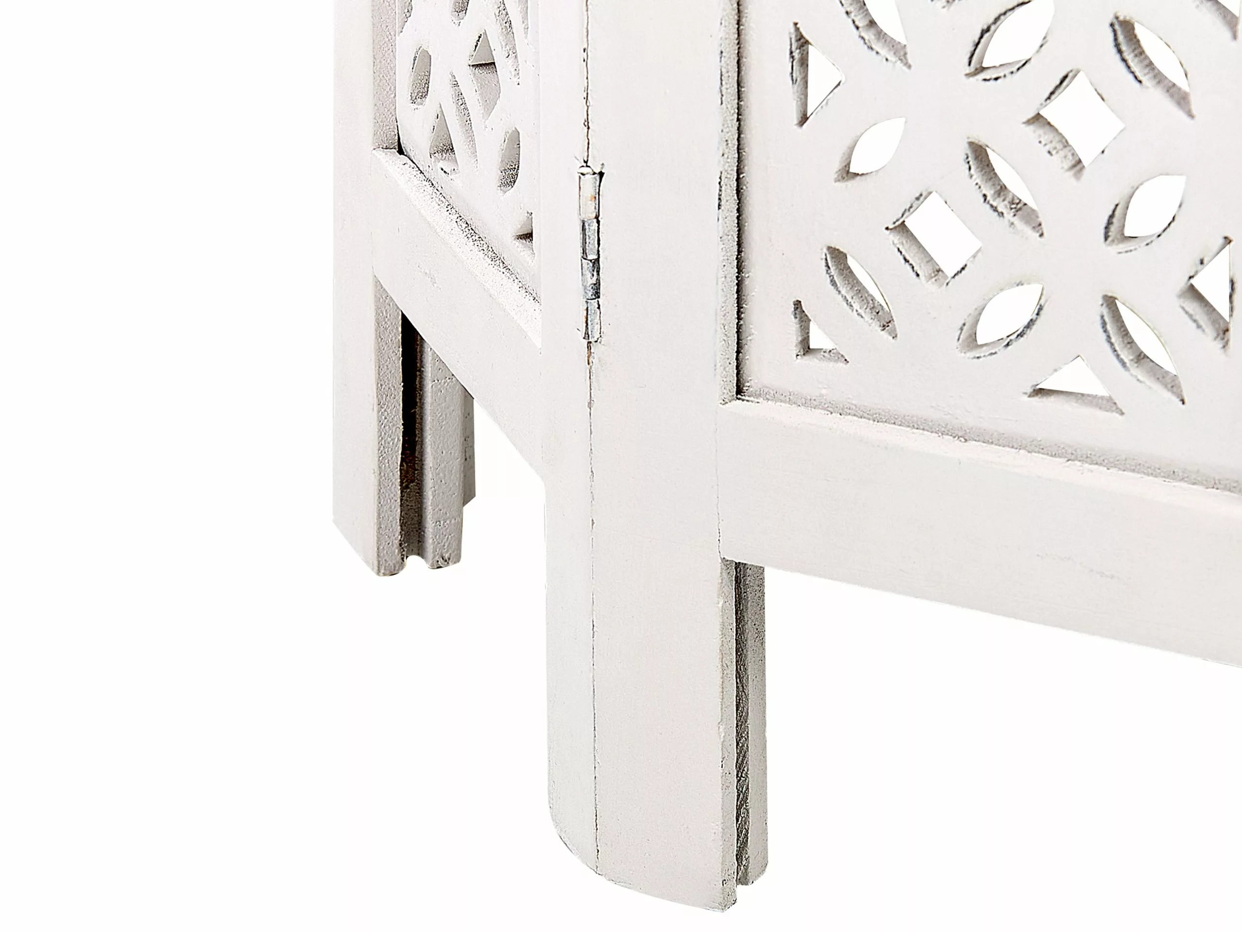 Beliani Bijzettafel Off-white BADHI - Afbeelding 4