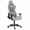 Beliani Gamestoel Polyester Lichtgrijs WARRIOR -Exporteren Stoelen Winkel undef src sa picid 852021 type whitesh image