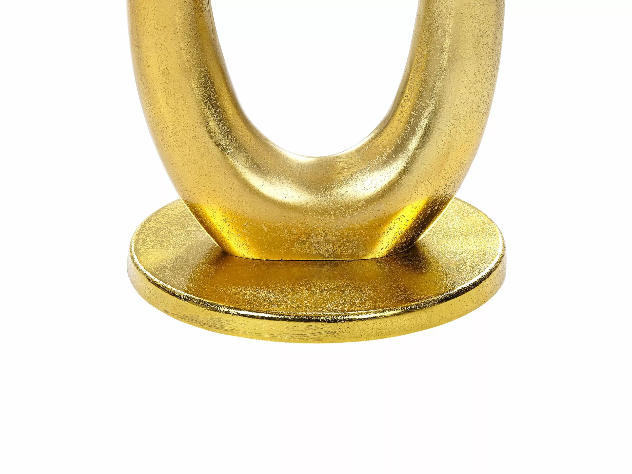 Beliani Bijzettafel Goud APITI - Afbeelding 4