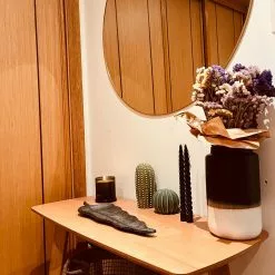 Beliani Consoletafel Licht Hout TULARE -Exporteren Stoelen Winkel undef src sa picid 853765 type whitesh image