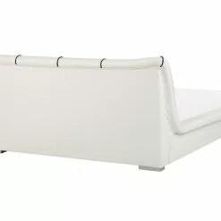 Beliani Waterbed Leer Wit In Diverse Formaten NANTES -Exporteren Stoelen Winkel undef src sa picid 8925 type whitesh image scaled